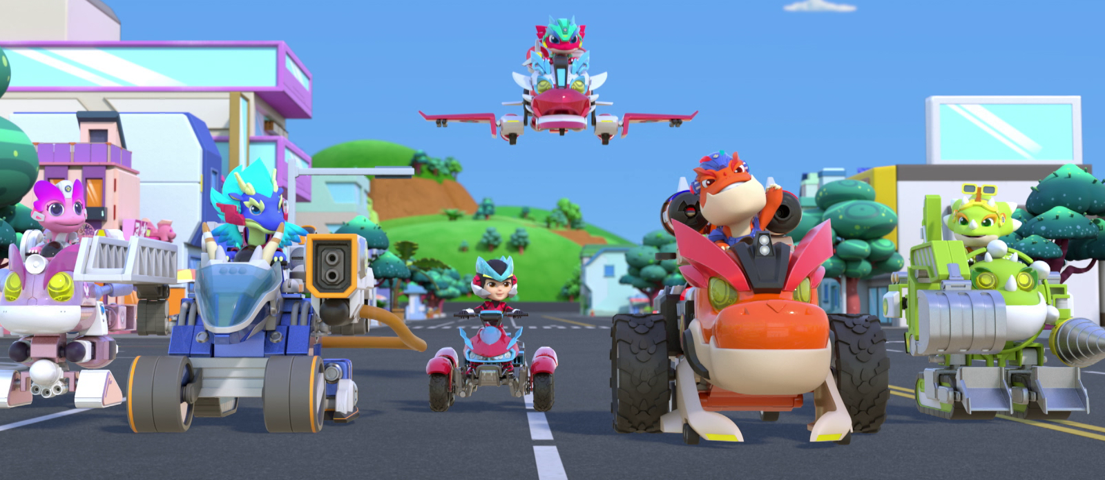 Отважные дракончики