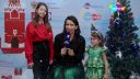 Елена Борщева с детьми поздравляет телеканал «Карусель» с Новым годом