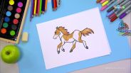 Как нарисовать лошадь