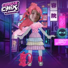 Арина Максимовна Барынина в конкурсе «Стильные куколки»