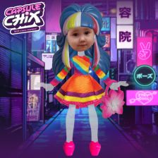 Полина Семисотова в конкурсе «Стильные куколки»