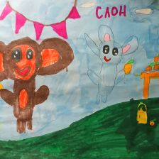 Кира Максимовна Короткова в конкурсе «КТО САМЫЙ УШАСТЫЙ?»