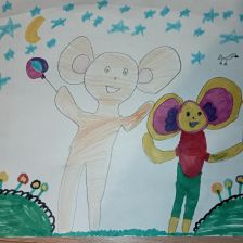 Анастасия Денисовна Чернобровкина в конкурсе «КТО САМЫЙ УШАСТЫЙ?»