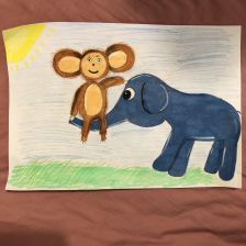 Алина Алексеевна Егорова в конкурсе «КТО САМЫЙ УШАСТЫЙ?»