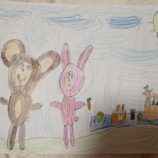 Оля Тюрина в конкурсе «КТО САМЫЙ УШАСТЫЙ?»