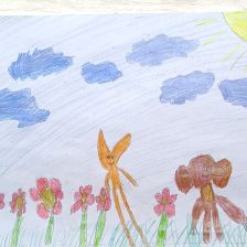 Валерия Денисовна Зырянова в конкурсе «КТО САМЫЙ УШАСТЫЙ?»