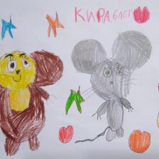 Кира Максимовна Пчелинцева в конкурсе «КТО САМЫЙ УШАСТЫЙ?»