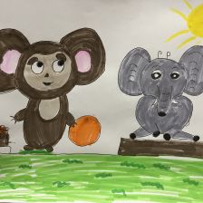 Алиса Алексеевна Романова в конкурсе «КТО САМЫЙ УШАСТЫЙ?»