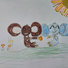 Кира Артемовна Артамонова в конкурсе «КТО САМЫЙ УШАСТЫЙ?»