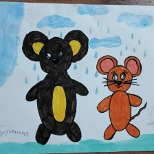 Алиса Алексеевна Медведева в конкурсе «КТО САМЫЙ УШАСТЫЙ?»