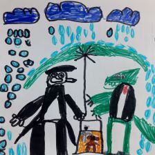 Полина Максимовна Попова в конкурсе «КТО САМЫЙ УШАСТЫЙ?»