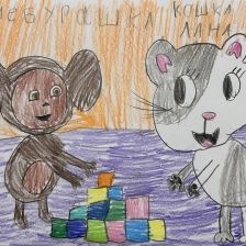 Ева Игоревна Кузьмина в конкурсе «КТО САМЫЙ УШАСТЫЙ?»