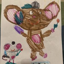 Александра Александровна Маланьина в конкурсе «КТО САМЫЙ УШАСТЫЙ?»