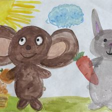 Елизавета Дружинина в конкурсе «КТО САМЫЙ УШАСТЫЙ?»