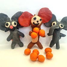 Елизавета Жаргаловна Раднаева в конкурсе «КТО САМЫЙ УШАСТЫЙ?»