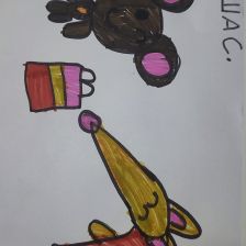 Маша Сотникова в конкурсе «КТО САМЫЙ УШАСТЫЙ?»