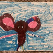 Маня в конкурсе «КТО САМЫЙ УШАСТЫЙ?»