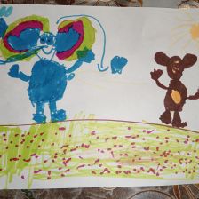 Алёна Антоновна Буданова в конкурсе «КТО САМЫЙ УШАСТЫЙ?»