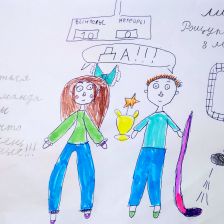 Лизонька в конкурсе ««Я — чемпион!»»