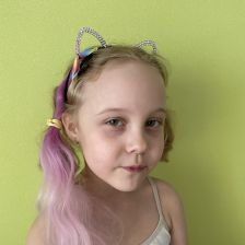 Арина Гиниатуллина в конкурсе «Самая креативная прическа»