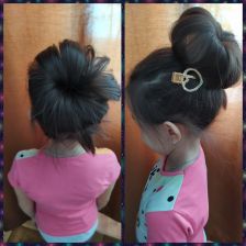 Ярослава Никитична Ощепкова в конкурсе «Самая креативная прическа»