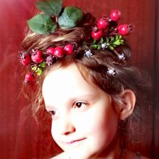 Маруська в конкурсе «Самая креативная прическа»