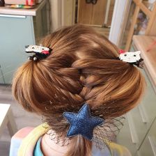 Эвелина Сергеевна Михайлина в конкурсе «Самая креативная прическа»