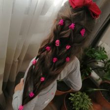 Наргиз Линаровна Насибуллина в конкурсе «Самая креативная прическа»