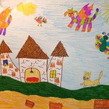 Милана Хамутовская в конкурсе «Дружить веселее вместе с ТРИО»