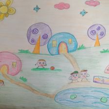 Ксюша Андреевна Зубкова в конкурсе «Дружить веселее вместе с ТРИО»