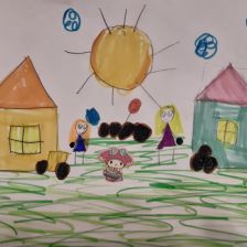 Алина в конкурсе «Дружить веселее вместе с ТРИО»