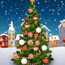 Александра Ложкина в конкурсе «Волшебная ёлка»