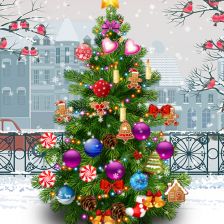 Анфиса Григорьевна Лукьянова в конкурсе «Волшебная ёлка»