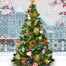 Марта Суменкова в конкурсе «Волшебная ёлка»