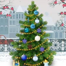 Anastasia🖤 в конкурсе «Волшебная ёлка»