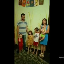 Большая дружная семья Ко́пец-Исаевых