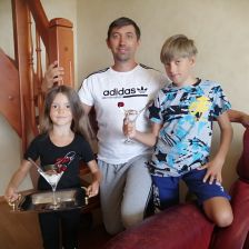 Семья Усатиков в конкурсе «Чемпионат. Семья на ура. Задание 3»