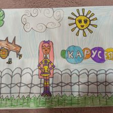 Даша Андреевна Семененко в конкурсе «ТелеФиксик на «Карусели»»