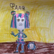 Даша Моисеева в конкурсе «ТелеФиксик на «Карусели»»