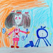 Ксюша в конкурсе «ТелеФиксик на «Карусели»»