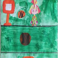 Ксения в конкурсе «ТелеФиксик на «Карусели»»