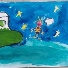 Даниил в конкурсе «ТелеФиксик на «Карусели»»