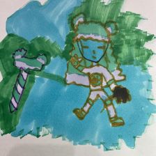 Амина в конкурсе «ТелеФиксик на «Карусели»»