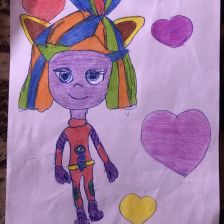 Полина в конкурсе «ТелеФиксик на «Карусели»»