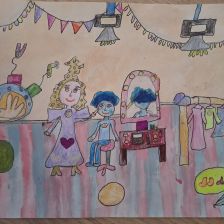 Ксения в конкурсе «ТелеФиксик на «Карусели»»