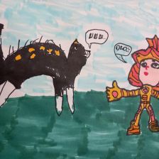 Анастасия Орлова в конкурсе «ТелеФиксик на «Карусели»»