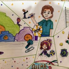 Алина в конкурсе «ТелеФиксик на «Карусели»»