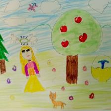 Блумм Дмитриевна Баурина в конкурсе «Открытка для мамы»