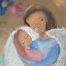 Татьяна Суровова в конкурсе «Открытка для мамы»