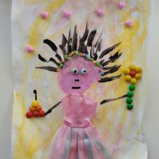 Маша Наилевна Нуриева в конкурсе «Открытка для мамы»